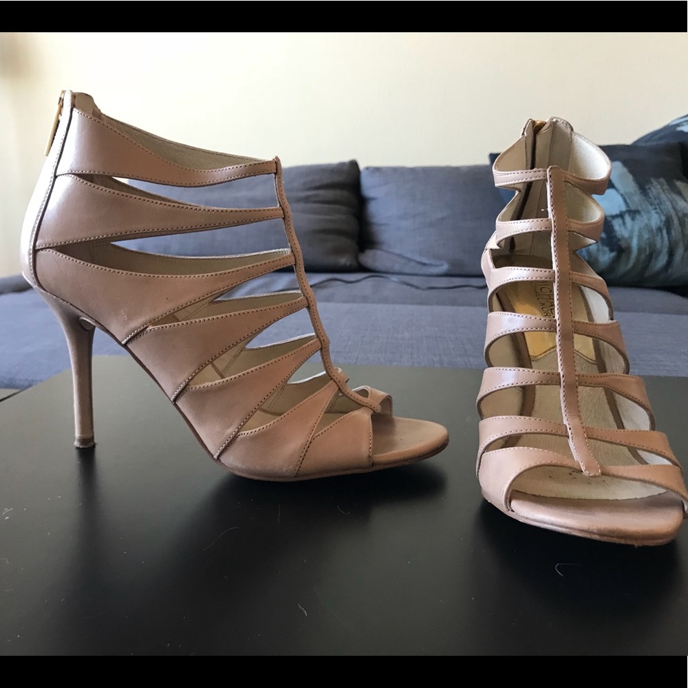Micheal Kors Mavis Heels sz 8